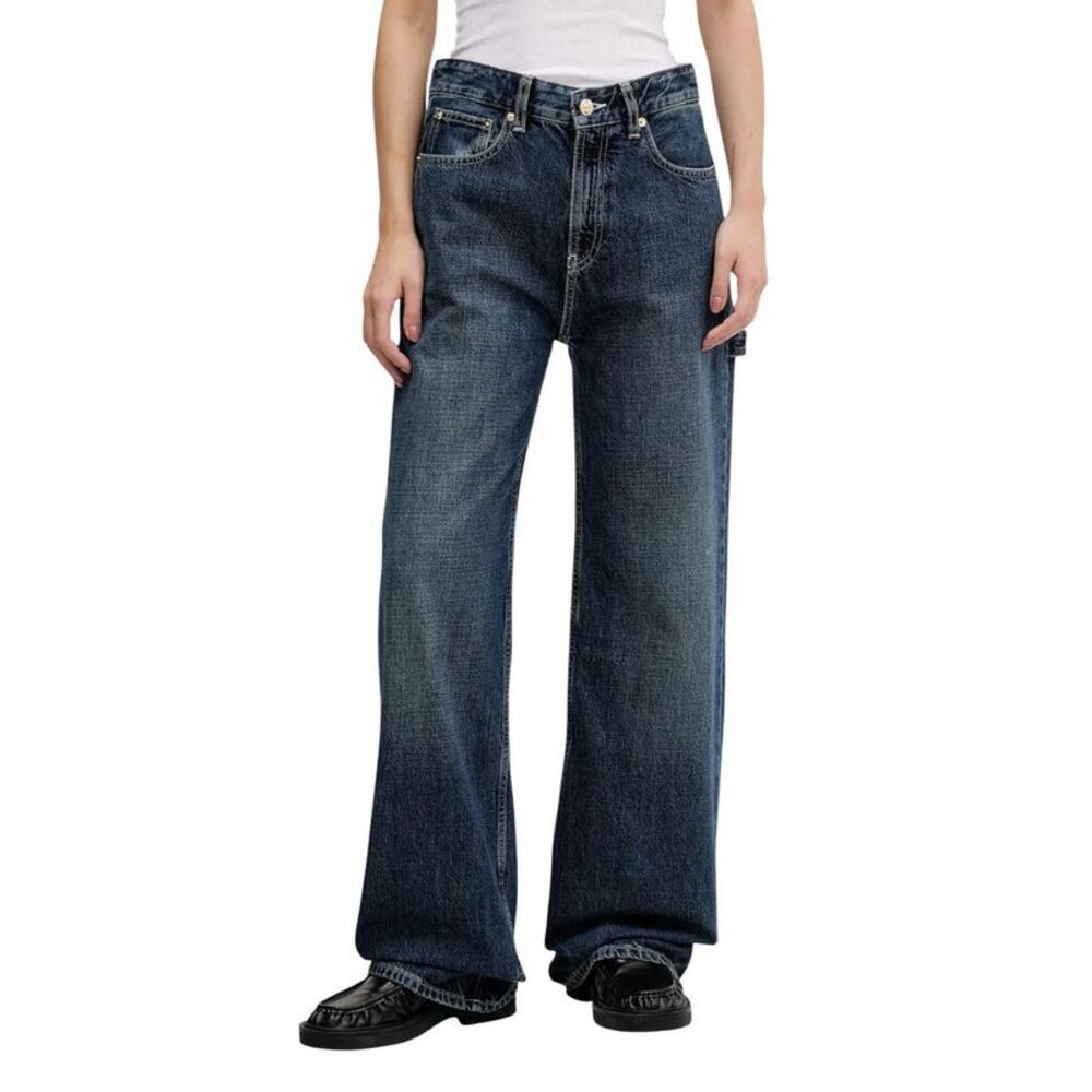 Tommy Hilfiger Jeans Blue Cotton Mom Women's Jeans
